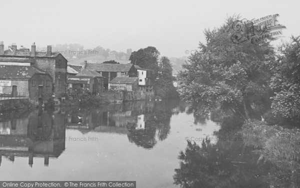 Photo of Exeter, View From The Bridge c.1955