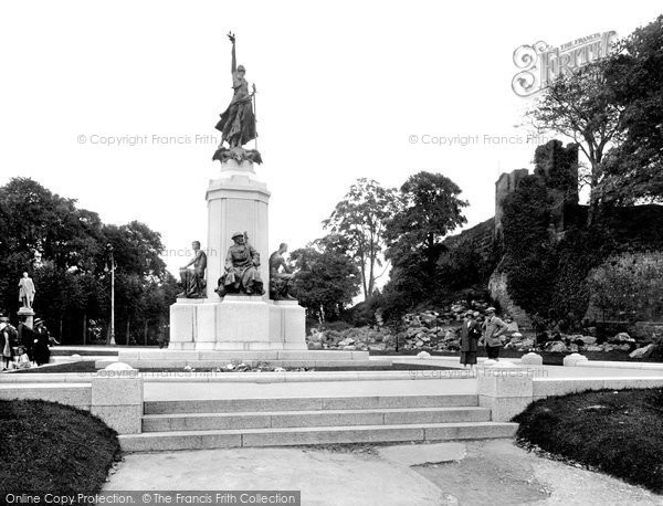 Photo of Exeter, War Memorial 1924