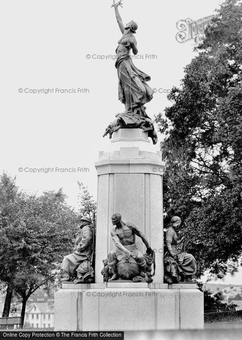 Photo of Exeter, War Memorial 1924