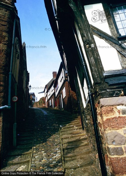 Photo of Exeter, West Gate, Stepcote Hill c.1995