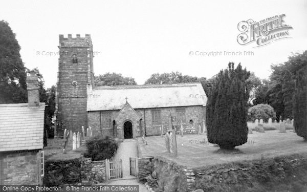 Photo of Exford, The Church c.1955