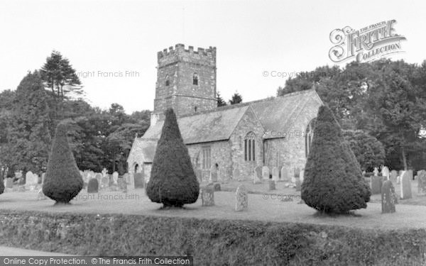 Photo of Exford, The Church c.1960