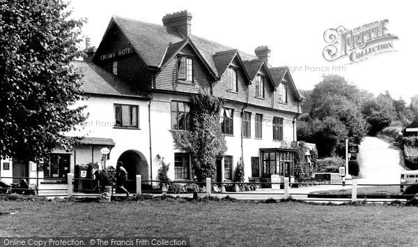 Photo of Exford, The Crown Hotel c.1955