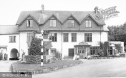 The Crown Hotel c.1955, Exford