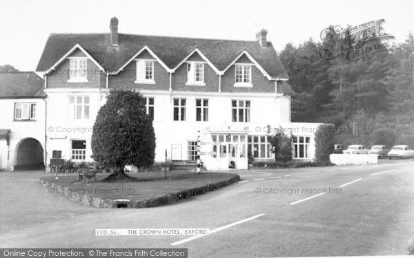 Photo of Exford, The Crown Hotel c.1965