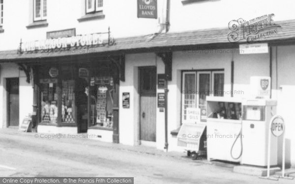 Photo of Exford, The Exmoor Stores c.1960