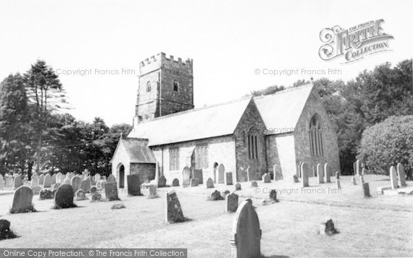 Photo of Exford, The Parish Church c.1960