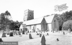 The Parish Church c.1960, Exford