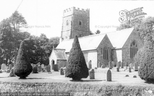 Photo of Exford, The Parish Church c.1960