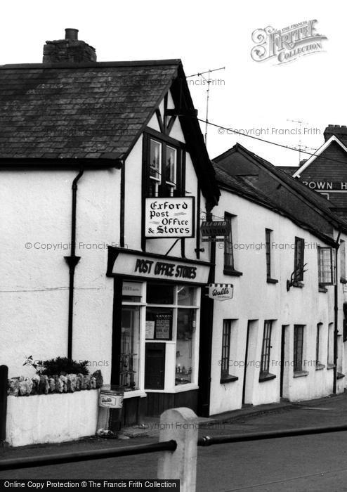 Photo of Exford, The Post Office c.1960