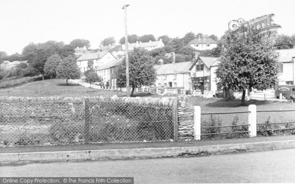 Photo of Exford, The Recreation Ground And Village c.1955