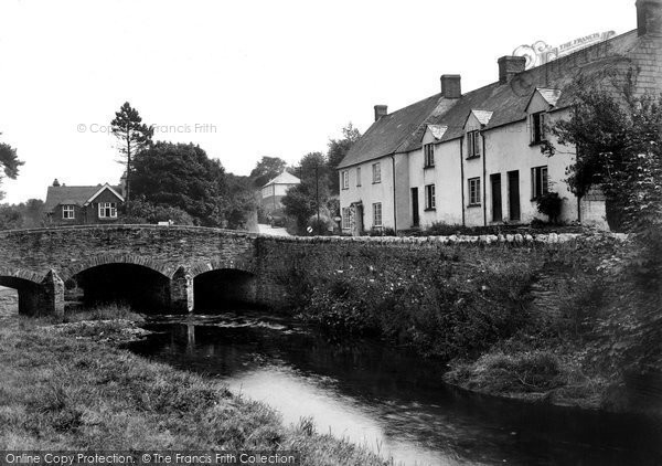 Photo of Exford, The River Exe 1940