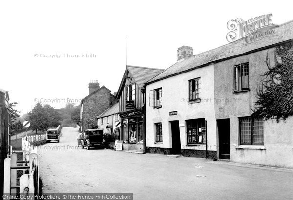 Photo of Exford, The Village 1940