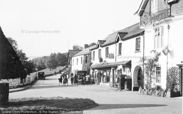 Photo of Exford, The Village c.1938