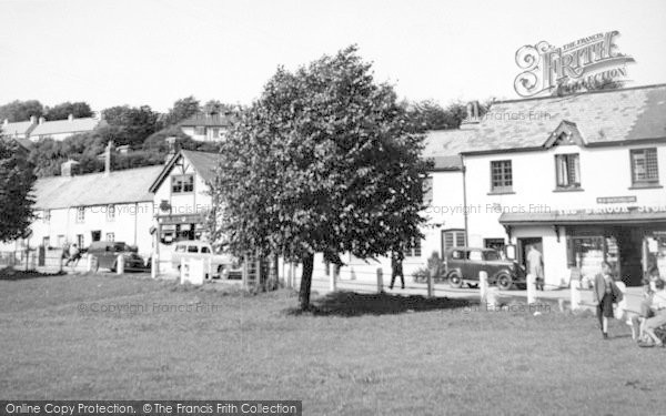 Photo of Exford, The Village c.1955