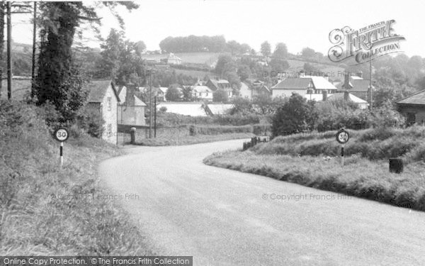 Photo of Exford, The Village c.1955