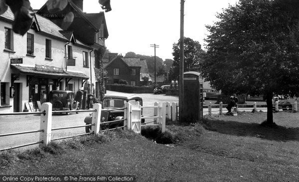 Photo of Exford, The Village c.1955