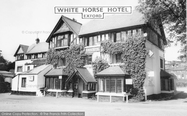 Photo of Exford, The White Horse Hotel c.1960