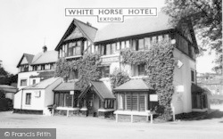 The White Horse Hotel c.1960, Exford