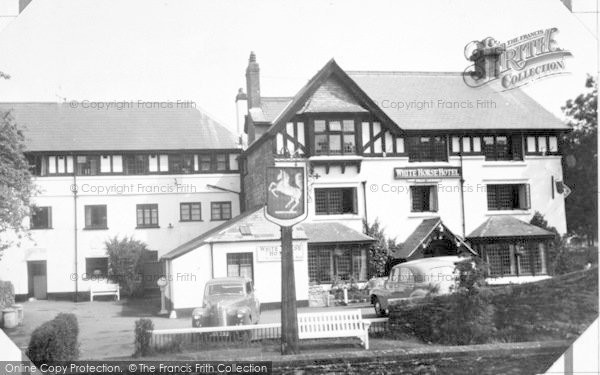Photo of Exford, White Horse Hotel c.1955