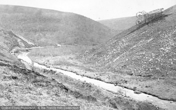 Photo of Exmoor, Badgworthy Valley c.1874
