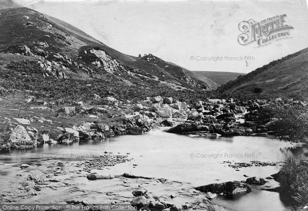 Photo of Exmoor, Badgworthy Valley c.1875