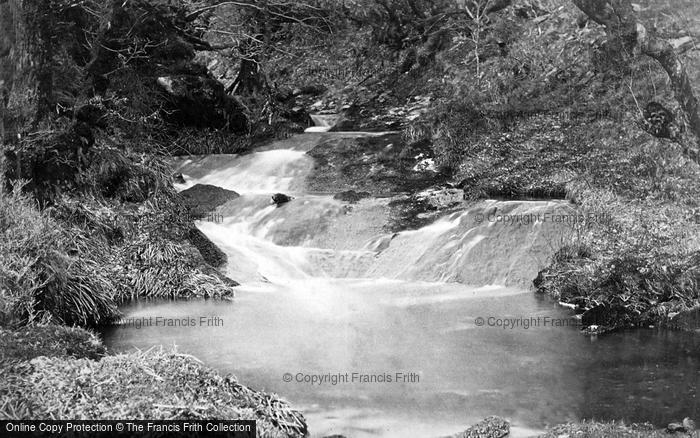 Photo of Exmoor, Badgworthy Waterslide 1890