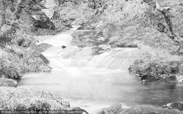 Photo of Exmoor, Badgworthy Waterslide c.1874