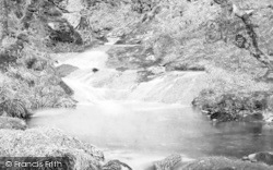 Badgworthy Waterslide c.1874, Exmoor