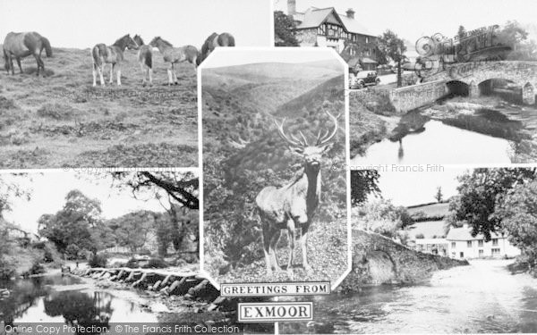 Photo of Exmoor, Composite c.1955