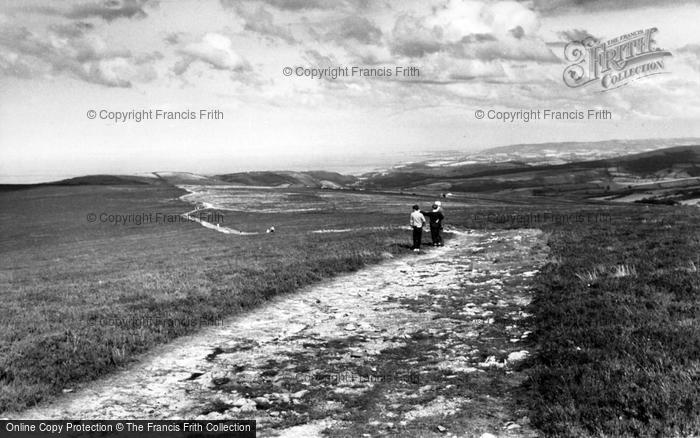 Photo of Exmoor, On Dunkery Hill c.1960