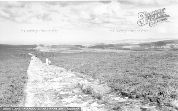 Photo of Exmoor, On Dunkery Hill c.1960