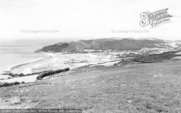 Photo of Exmoor, Porlock Bay c.1960