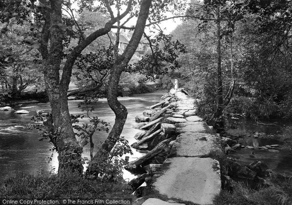 Photo of Exmoor, Tarr Steps 1929