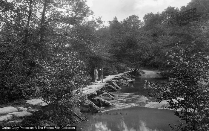 Photo of Exmoor, Tarr Steps 1929