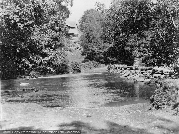 Photo of Exmoor, Tarr Steps And Farm c.1890