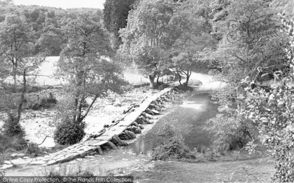 Photo of Exmoor, Tarr Steps c.1955