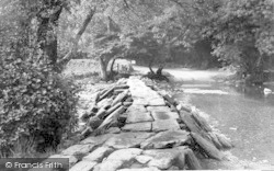 Tarr Steps c.1955, Exmoor