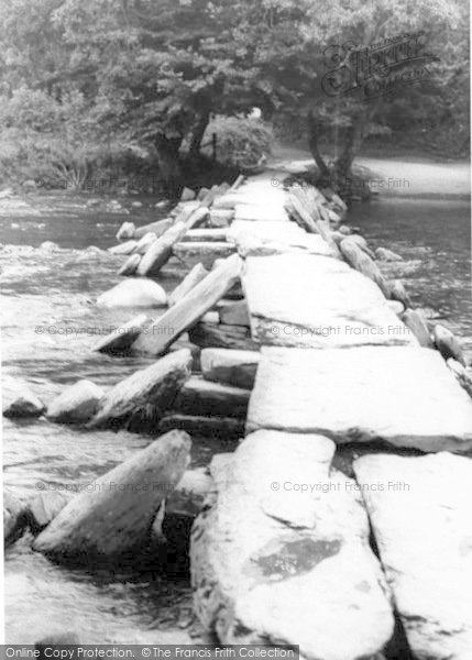 Photo of Exmoor, Tarr Steps c.1960