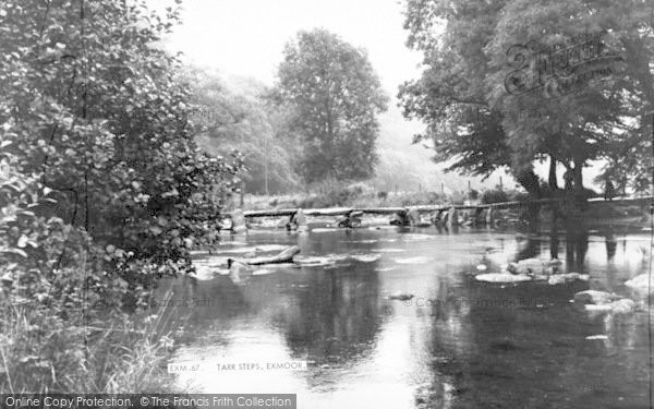 Photo of Exmoor, Tarr Steps c.1965