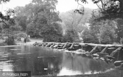 Tarr Steps c.1965, Exmoor