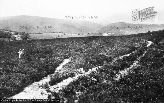 Photo of Exmoor, The Horner Valley From Dunkery Beacon c.1925