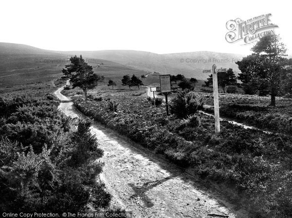 Photo of Exmoor, Webber's Post 1923