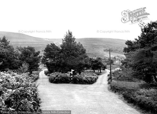 Photo of Exmoor, Webbers Post c.1955