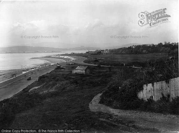 Photo of Exmouth, 1925
