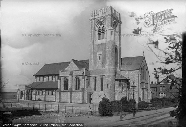 Photo of Exmouth, All Saints Church 1906