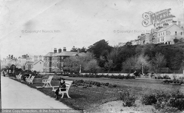 Photo of Exmouth, Beach Gardens 1907