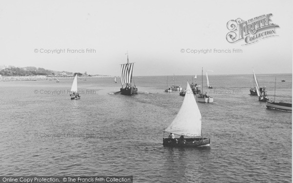 Photo of Exmouth, Boating c.1955