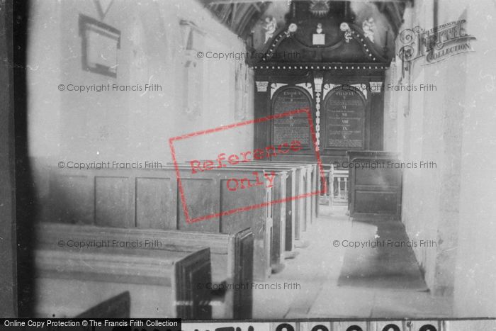 Photo of Exmouth, Church Of St John In The Wilderness, Interior 1895