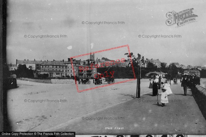 Photo of Exmouth, Esplanade 1896
